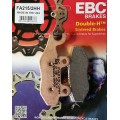 EBC Brakes Double-H Sintered Superbike Brake Pads Rear - FA215/2HH EBC Brakes Double-H Sintered Superbike Brake Pads Rear - FA215/2HH